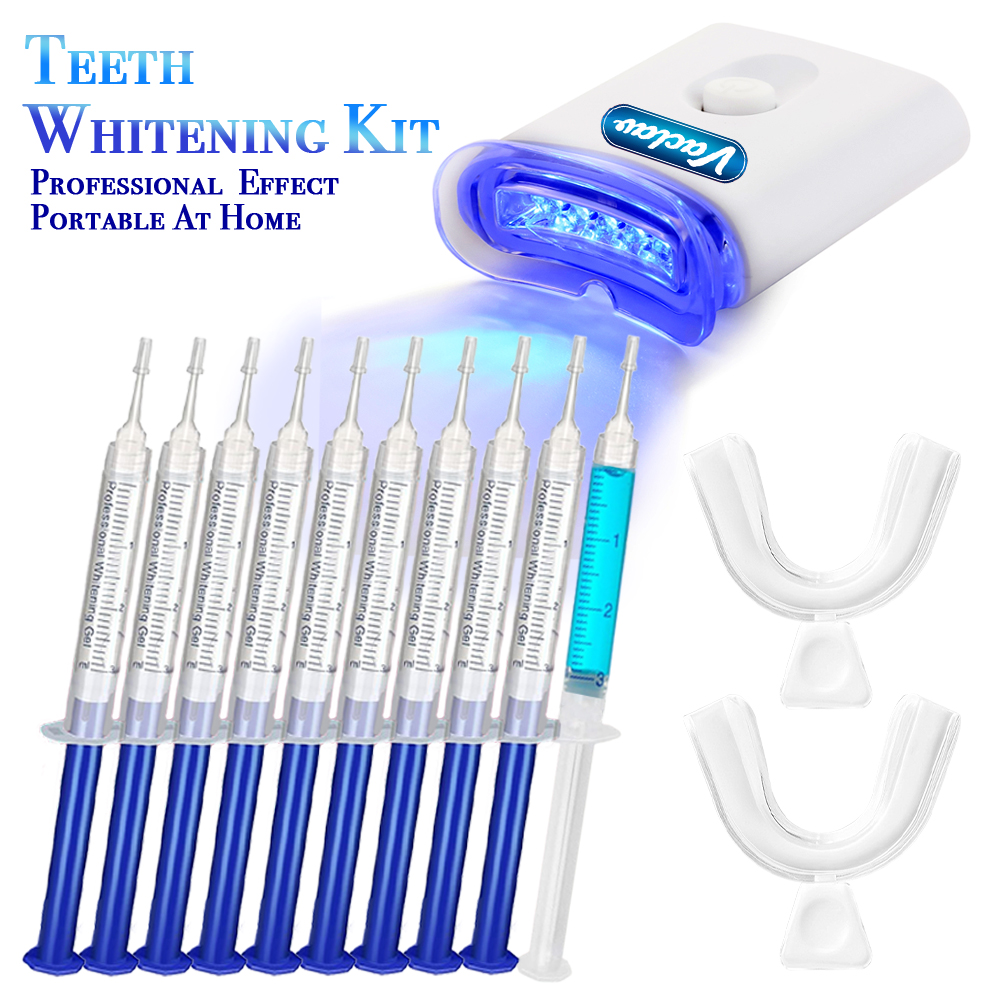 Teeth Whitening With Baking Soda - Minze Zähne Bleaching Gel Spritze Hause
