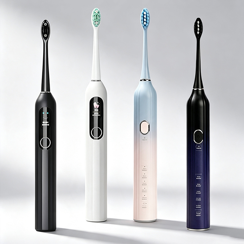Teeth Whitening Toothbrush - Elektrische Schallzahnbürste mit 5 Modi, IPX7