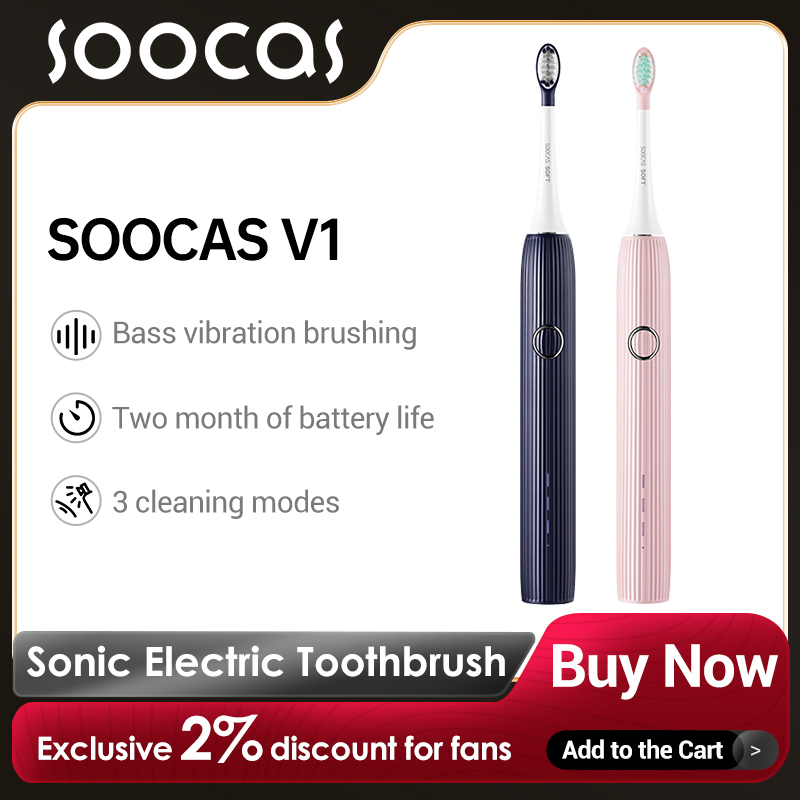 Teeth Whitening Toothbrush - Soocas sonic elektrische zahnbürste v1 intelligente