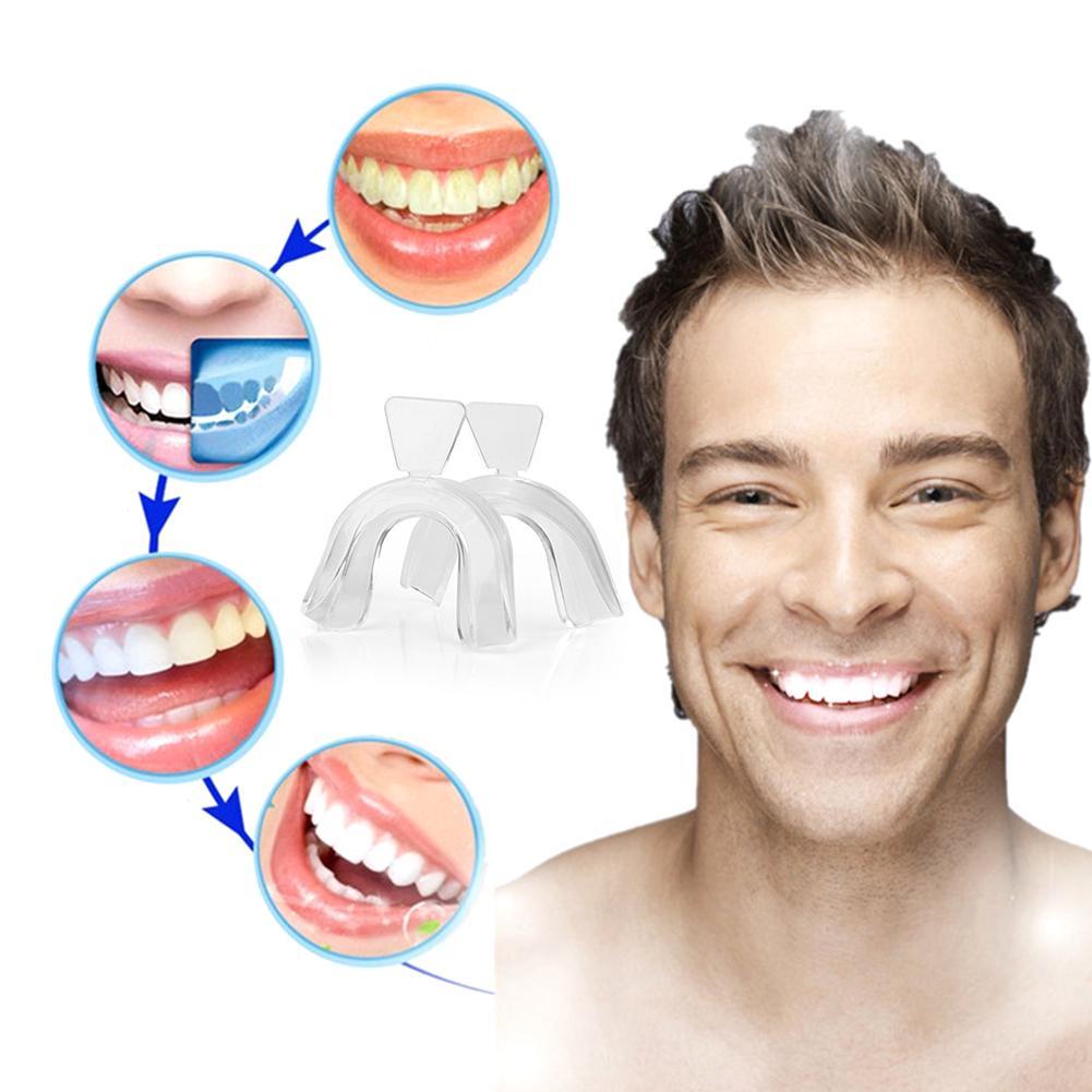 Teeth Whitening With Braces - Silikon-Mundschutz für kieferorthopädische Zahnspangen, Zahnretainer, Anti-Schnarch-