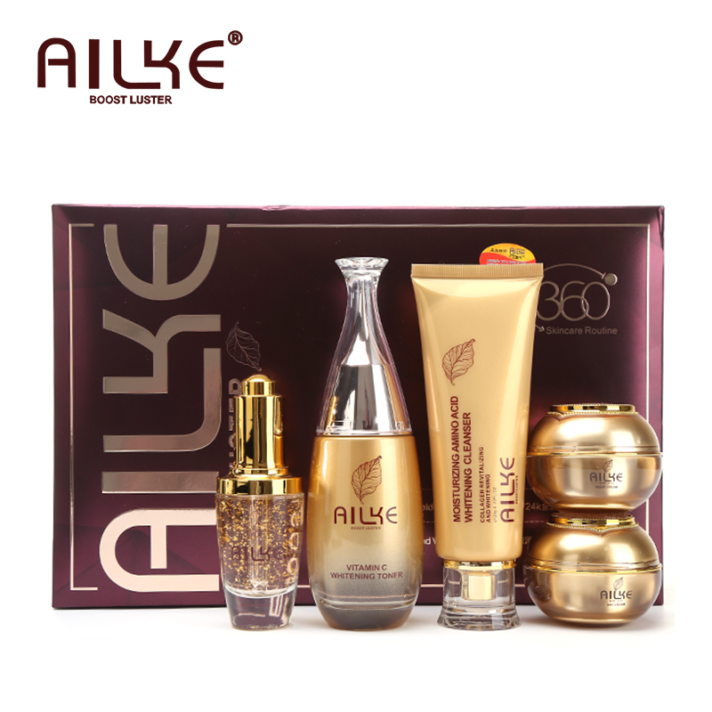 Charcoal Whitening Paste - AILKE Whitening Skin Care Set, reduziert