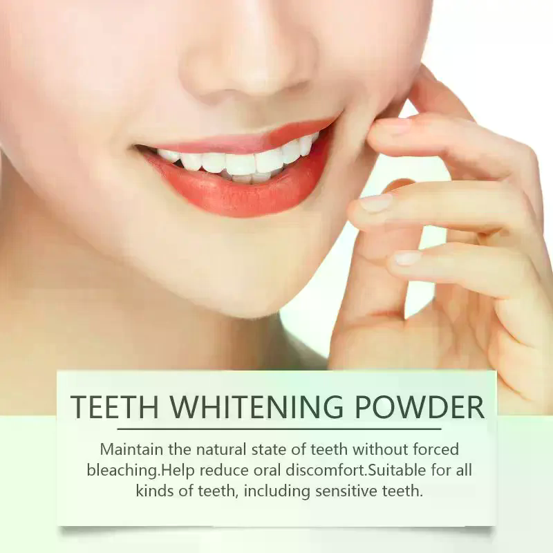 Teeth Whitening Natural - 15 g Zahnaufhellungspulver, beseitigt Gerüche, Mundpflege,