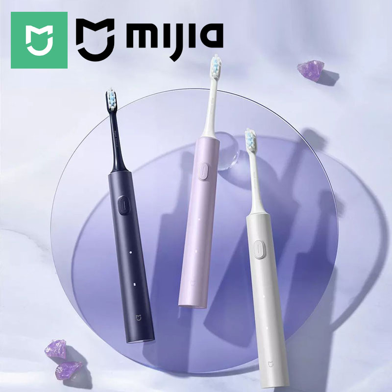 Teeth Whitening Toothbrush - MIJIA T302 Elektrische Schallzahnbürste, USB-Aufladung, wiederaufladbar,