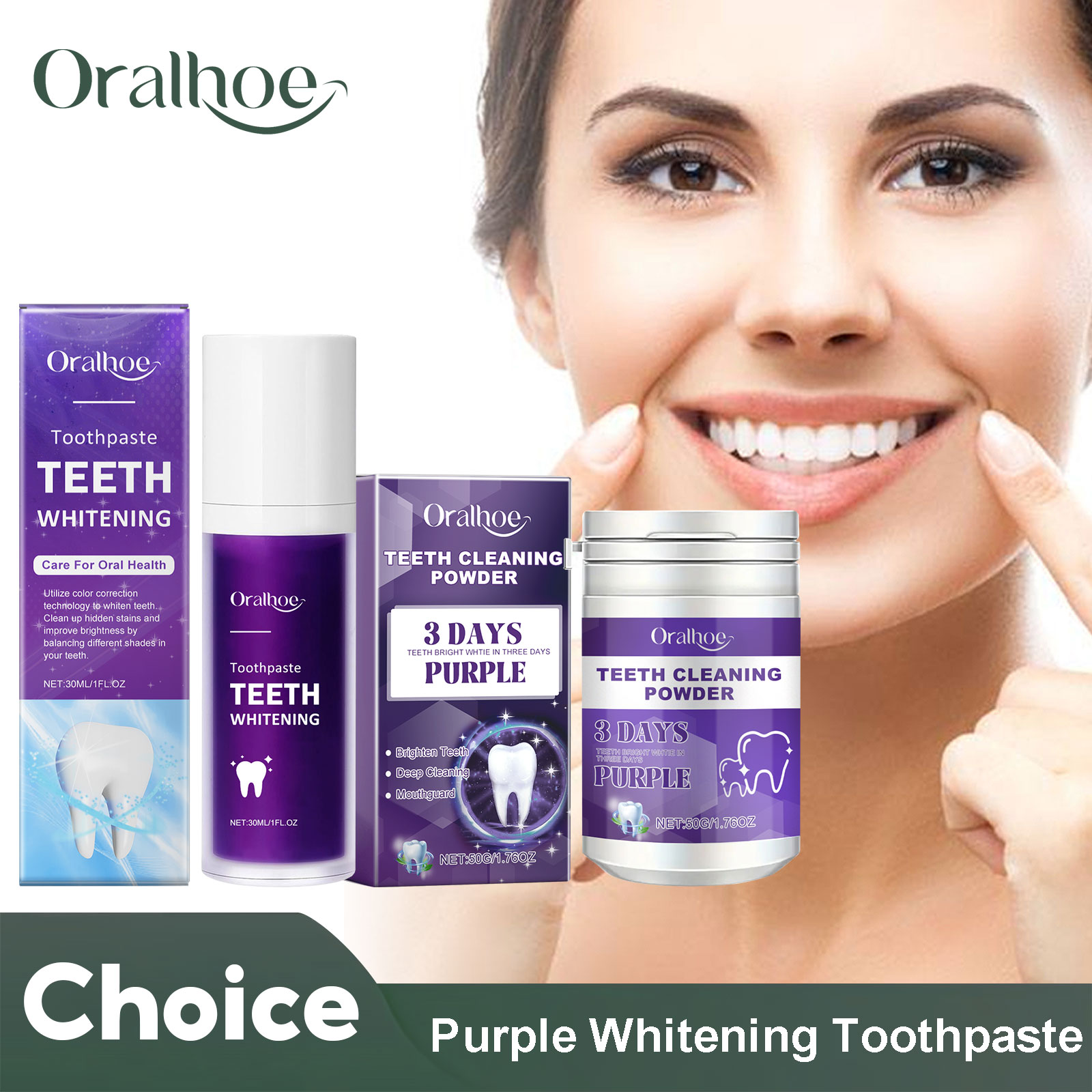 Lila Korrektor Zahnaufhellung  – Teeth Whitening Natural Bewertung und Preis