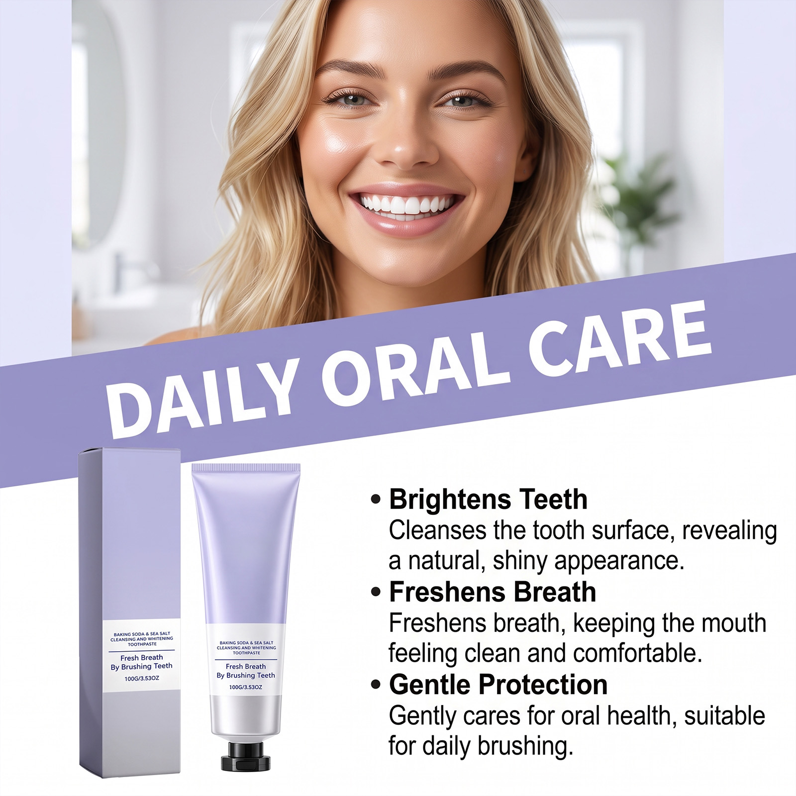 Meersalz-Zahnpasta zur Aufhell – Teeth Whitening With Baking Soda Bewertung und Preis