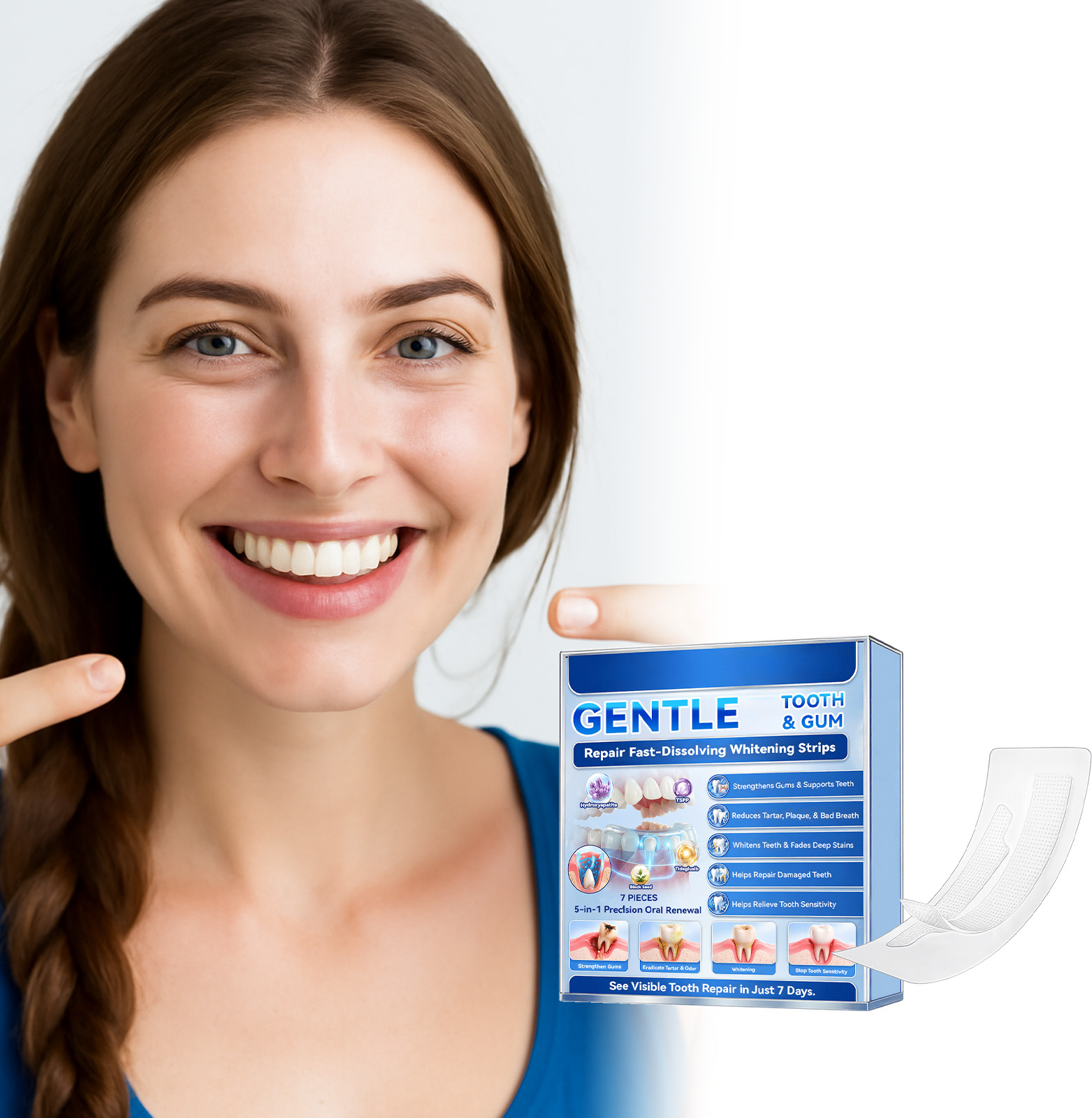 Zahnaufhellungsstreifen Schnel – Teeth Whitening Fast Bewertung und Preis