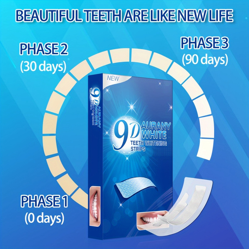21 Paar 9D Aurany White Zahnau – Teeth Whitening Hydrogen Peroxide Bewertung und Preis