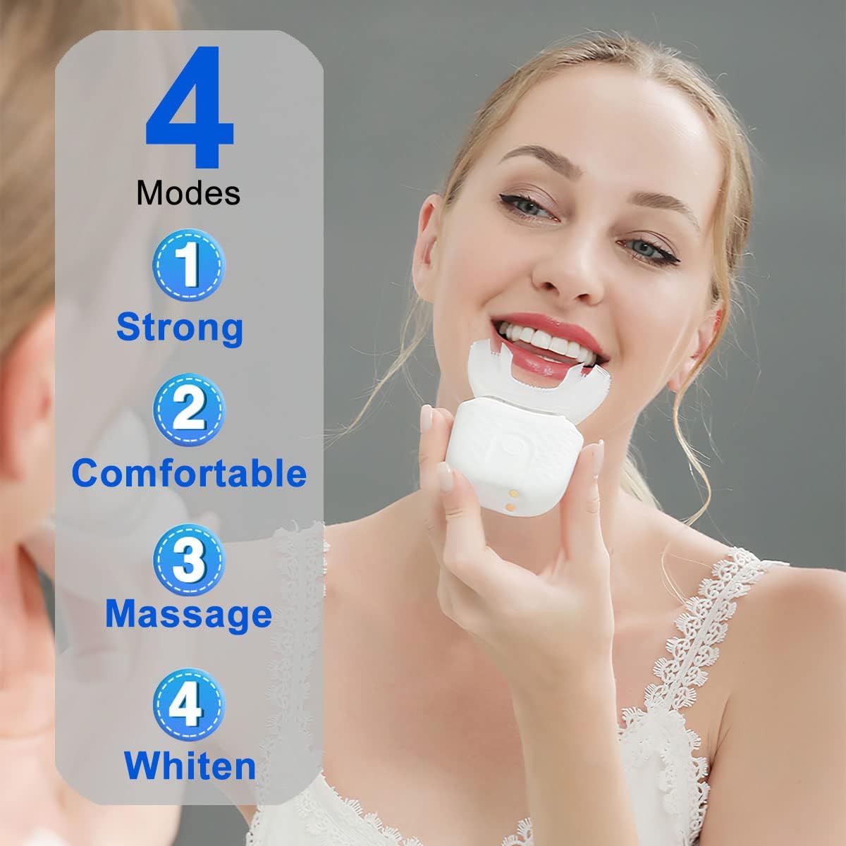 Zahnpflege u Form elektrische  – Teeth Whitening Toothbrush Bewertung und Preis