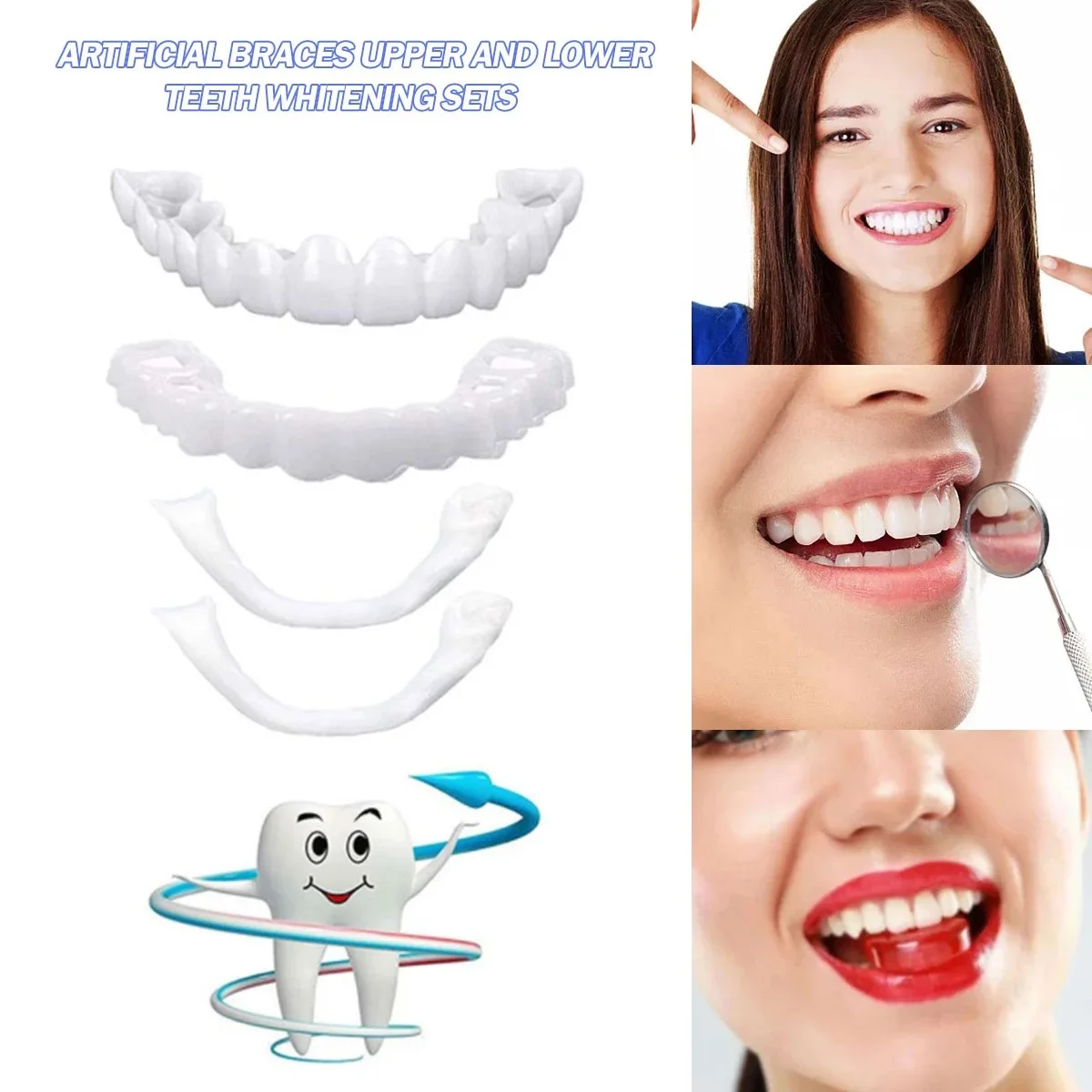 Zahn-Veneers Zahnaufhellung Za – Teeth Whitening With Braces Bewertung und Preis
