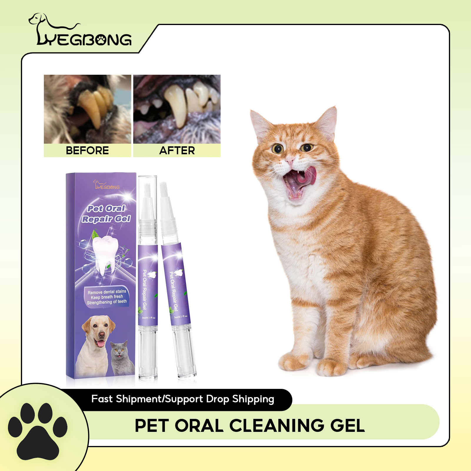 Pet Oral Repair Gel Welpen Zah – Teeth Whitening Hydrogen Peroxide Bewertung und Preis