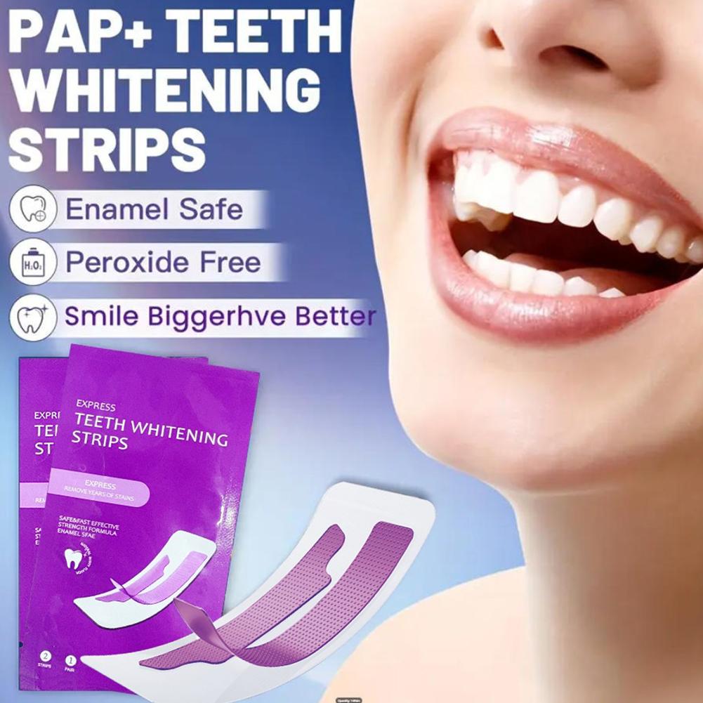 Lila Zahnaufhellungsstreifen o – Teeth Whitening Fast Bewertung und Preis
