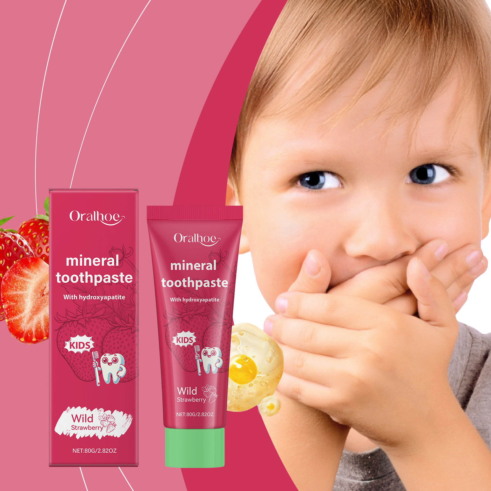 Anti-Hohlraum-Zahnpasta für Ki – Teeth Whitening Natural Bewertung und Preis